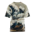 Oversize Remera Gran ola oceánica - irarte