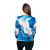 Remera Manga larga Dama formas turquesas mod 1 - comprar online