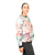Buzo simple Dama Flores turquesas y rosa viejo mod 7 - irarte