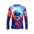 Remera manga larga Calavera mod 8