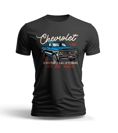 Remera Camioneta Chevrolet 1966 - Algodón - comprar online