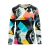 Remera Dama Fondo abstracto con collage de caras en blanco y negro mod 11 (copia) - online store