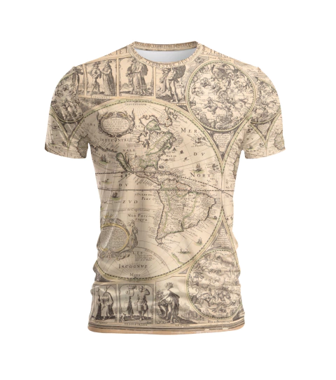 Remera Mapamundi mod 1
