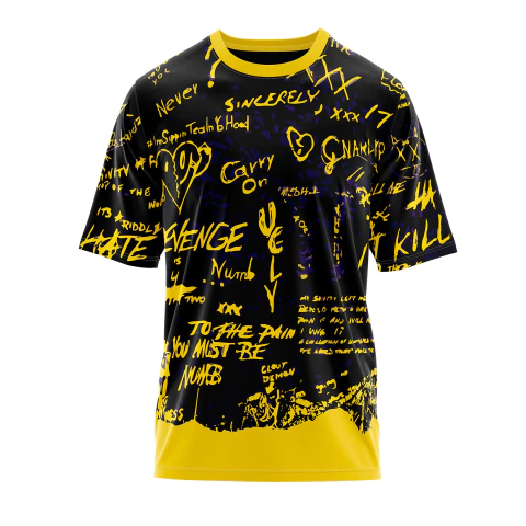 Remera Oversize Rebel mod 4