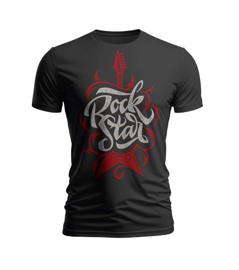 Remera Rock Star mod 1 - Algodón