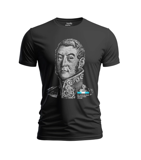 Remera Don José de San Martín mod 1 - Algodón