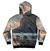 Buzo Hoodie Playa, rocas y mar - comprar online