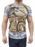 Remera chaleco táctico soldado camuflado marrón (diseño 3d) mod 2 on internet
