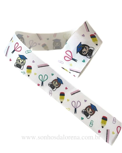 FITA GORGURÃO ESTAMPADA DE FORMATURA ABC COM 3 METROS na internet