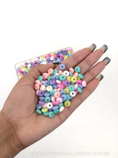 ENTREMEIO DISQUINHO COLORIDOS 8MM COM 20 GRAMAS - comprar online