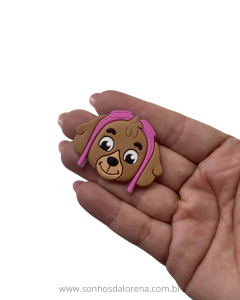 APLIQUE EMBORRACHADO PATRULHA CANINA SKYE (2 UNIDADES) - comprar online