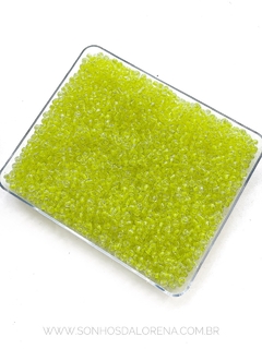 MIÇANGÃO TRANSPARENTE MIOLO AMARELO NEON 15 GRAMAS na internet