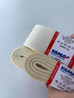 FITA GORGURÃO LISO YAMA COR 028 ANTIQUE WHITE COM 10 METROS - comprar online