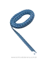FITA TWILL POMPOM AZUL BEBE COM 3 METROS (10MM)