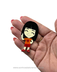 APLIQUE ACRILICO GI (TURMA DO LUCAS NETO) 6 X 4 CM (2 UNIDADES) - comprar online