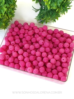 BOLAS FRAMBOESA DE 10MM PINK COM 20 GRAMAS