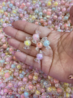 ENTREMEIO BALINHAS BRILHANTES VARIAS CORES 30GRAMAS APROXIMADAMENTE 25 UNIDADES - comprar online