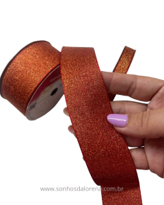 FITA SINIMBU LUREX 38MM VERMELHO 1667/38 COR 06 - comprar online
