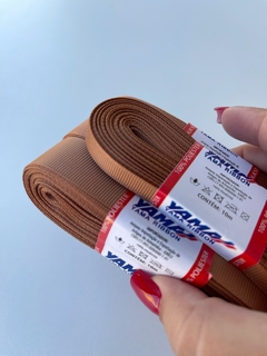 FITA GORGURÃO LISO YAMA COR 845 CHIPMUNK COM 10 METROS - comprar online