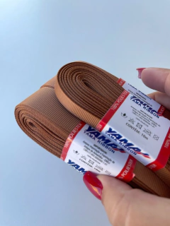 FITA GORGURÃO LISO YAMA COR 845 CHIPMUNK COM 10 METROS - comprar online