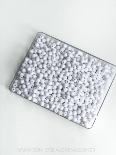 BOLAS LEITOSAS 6MM BRANCA 30 GRAMAS na internet