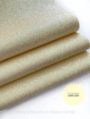 LONITA DE GLITER FLOCADA CANDY COLOR AMARELA TAMANHO 22X50CM