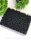 BOLAS LEITOSAS DE 6MM PRETO COM 30 GRAMAS