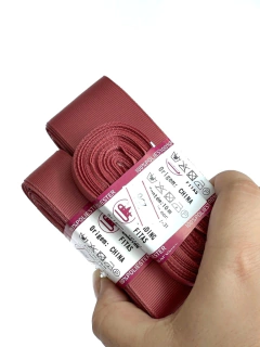 FITA GORGURÃO LISO SANDING COR 256 JASPE COM 10 METROS - comprar online