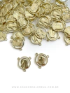 ENTREMEIO METAL DOURADO MARIA KIT COM 02 UNIDADES CODIGO 610