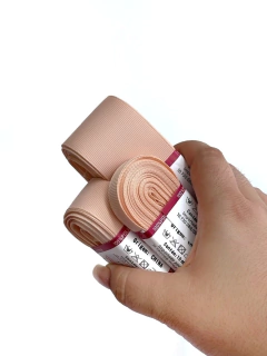 FITA GORGURÃO LISO SANDING COR 121 SALMÃO CANDY COM 10 METROS - comprar online