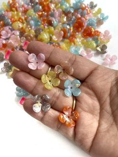 FLOR IRIDASA PARA BORDADO TONS MISTOS COM 10 GRAMAS - comprar online