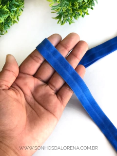 FITA ELASTICA DE 15MM COM 1 METRO AZUL CAPRIL - comprar online