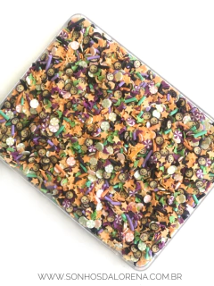 GRANULADO DE HALLOWEEN COM 10 GRAMAS