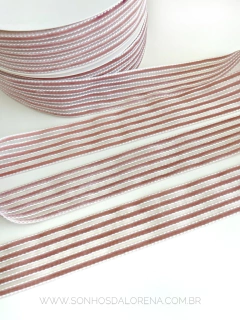 FITA VELUDO STRIP ROSÊ 1 METRO
