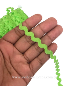 FITA SIANINHA VERDE GRAMA 5MM KIT COM 05 METROS - comprar online