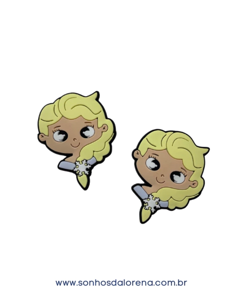 APLIQUE EMBORRACHADO ELSA FROZEN (2 UNIDADES)