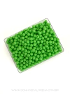 BOLA LEITOSA VERDE KIWI 8MM 30 GRAMAS