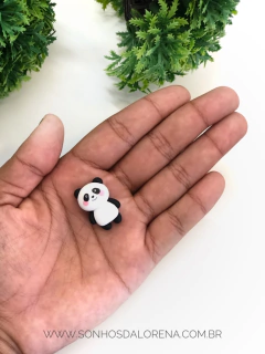 APLIQUE RESINA PANDA CORPO 2 UNIDADES - comprar online