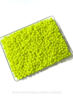 MIÇANGÃO DE ACRILICO 4,5MM AMARELO NEON COM 15 GRAMAS na internet