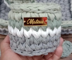 ETIQUETA DE ACRILICO RETANGULAR COM BORDA ARREDONDADA E FURO 3CMX10MM PERSONALIZADA 50 UNIDADES - comprar online