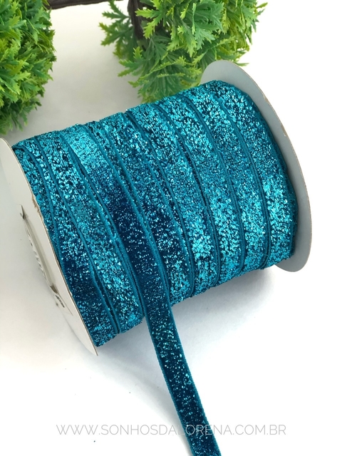 FITA DE LUREX 10MM AURORA KIT COM 3 METROS