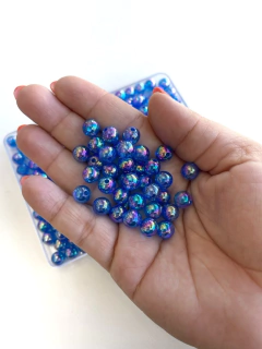 BOLAS BOLHA DE SABÃO AZUL ROYAL DE 8MM COM 30 GRAMAS - comprar online