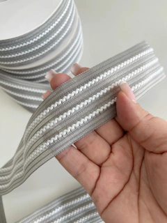 FITA VELUDO SOFT CINZA 1 METRO - comprar online