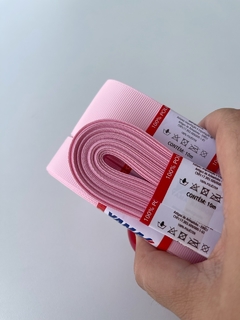 FITA GORGURÃO LISO YAMA COR 123 PEARL PINK COM 10 METROS - comprar online