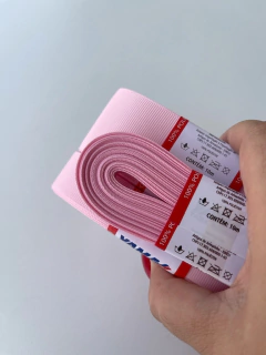FITA GORGURÃO LISO YAMA COR 123 PEARL PINK COM 10 METROS - comprar online