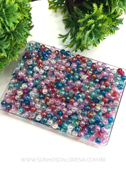 BOLAS BOLHAS DE SABÃO MISTA DE 6MM COM 30 GRAMAS