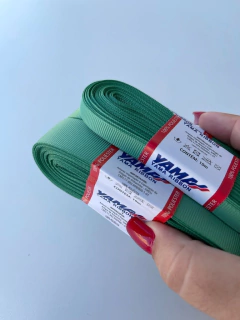 FITA GORGURÃO LISO YAMA COR 564 CELADON COM 10 METROS - comprar online