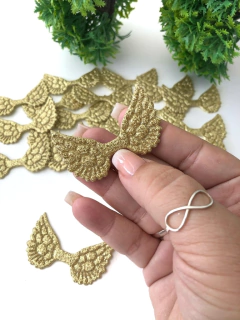 ASA DE ANJO DOURADO COM 2 UNIDADES - comprar online