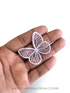 BORBOLETA LILÁS EM GUIPI COM 02 UNIDADES - comprar online