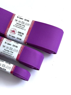 FITA GORGURÃO LISO SANDING COR 167 ROXO COM 10 METROS - comprar online